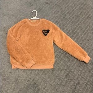 Cozy Sherpa Crewneck